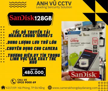 Thẻ nhớ 128Gb Sandisk Ultra Micro SDHC (Class 10) 100Mb/s